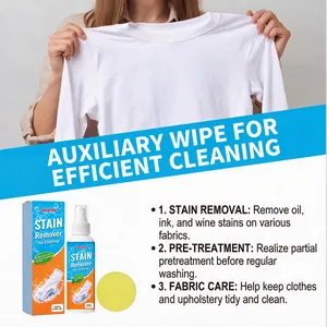 Effective Jakehoe clothing stain remover spray for oil, ink, and wine stains on fabrics