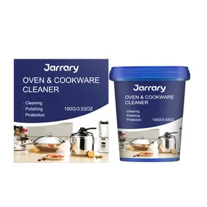 Jarrary 100g oven and cookware cleaning paste for heavy duty stainless steel pots and pans