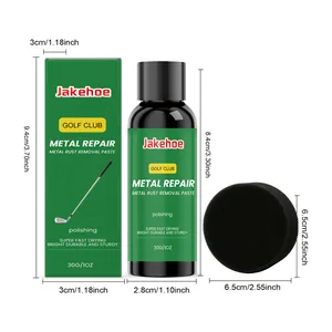 Jakehoe golf club metal repair paste dimensions for rust removal and polishing set