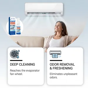 Professionele reinigingsspray voor airconditioners voor diepe reiniging en frisse geur