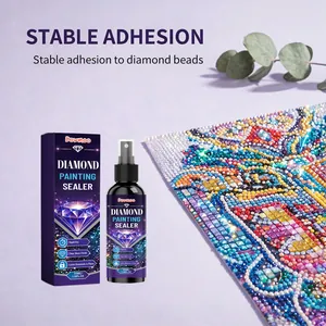 Professional Dowmoo diamond painting sealer spray with stable adhesion and glossy finish