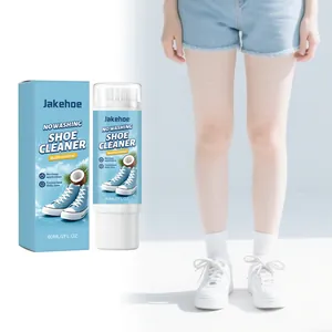 Jakehoe no-wash shoe cleaner stick for effective white sneakers cleaning and daily care.