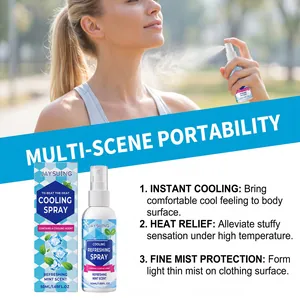 Spray de bruma refrescante JAYSUING para deportes al aire libre con aroma menta.
