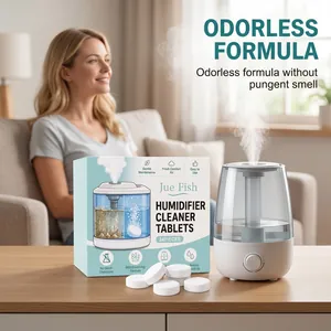 Jue Fish humidifier cleaner tablets for effortless descaling and freshness