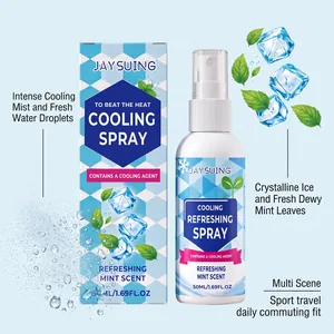 Espray refrescante JAYSUING de 50ml con aroma a menta para deportes y uso diario