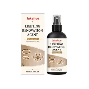 JAKEHOE lighting renovation agent for lamps restoration and clarity, 100ml spray bottle