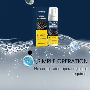 Macro view of Jarrary multi-functional cleaner spray bottle and the packaging box