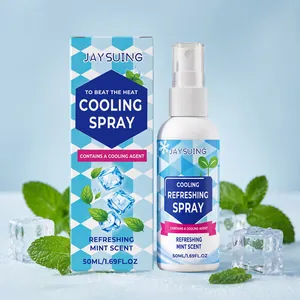 JAYSUING Spray Refrescante De Verano Portátil Deportes Al Aire Libre Aroma De Menta Niebla De Enfriamiento Corporal Para Alivio Del Calor Hombres Mujeres