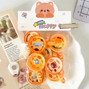 Creative Cartoon Cat Frying Pan Resin Fridge Magnets Miniature Food DIY Accessories For Kitchen Home Decor Cute Animal Magnet Set