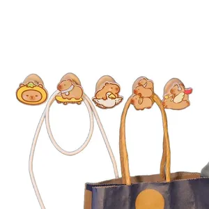 Juego de ganchos adhesivos de Capybara para coche, reposacabezas y salpicadero