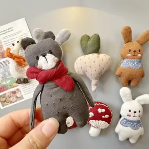 Dettaglio di un simpatico magnete da frigo a forma di orsetto di peluche