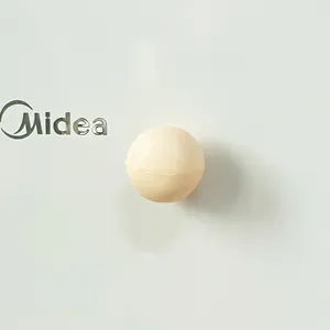 Calamita da frigo a forma di fungo 3D color crema per la decorazione della cucina di casa
