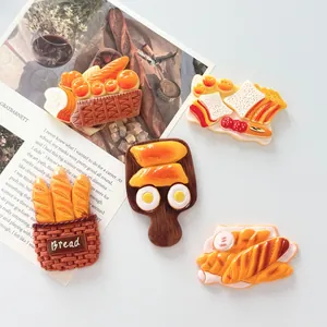 Grandi Ciondoli in Resina a Forma di Pane di Simulazione Accessori per Gioielli Fai da Te Fatti a Mano Decorazioni per Scarpe