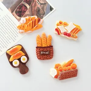 Miniature assortite di pane in resina per artigianato fai da te e decorazione per scarpe