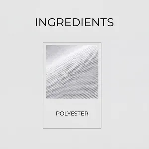Détail du tissu en maille polyester respirant pour serviette rafraîchissante.