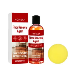 HOMEXA Agente rinnovatore per pavimenti 100ml con spugna per trattamento profondo
