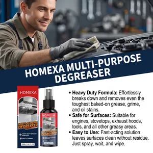 Heavy duty HOMEXA multi-purpose degreaser spray for engine and kitchen cleaning