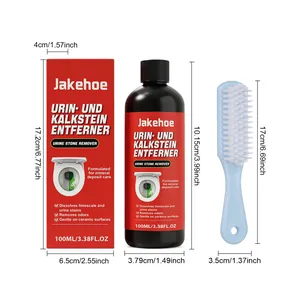 Σετ Jakehoe 100ml καθαριστικό ουρόλιθου με μπουκάλι, κουτί και βούρτσα για την τουαλέτα