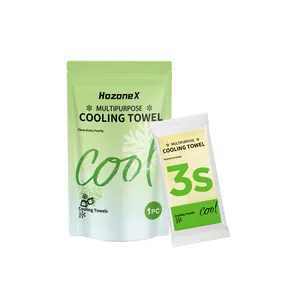 HOZONEX instant cooling towel set for outdoor fitness sports and gym activities