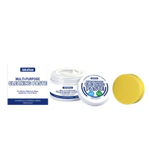 JAKEHOE multi-purpose cleaning paste 100g with sponge for household deep cleaning