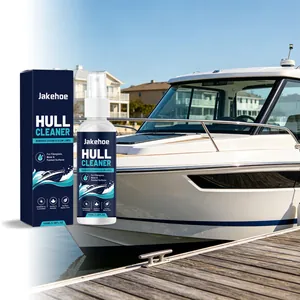 Jakehoe Nettoyant pour Coque de Bateau Spray pour Fibre de Verre Métal Surfaces Peintes Taches Ligne d'Eau Détartrant Portable Marine