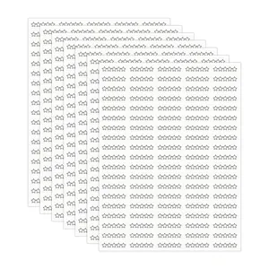 95 Pièces Autocollants d'Évaluation Étoile Vierges pour Critique de Livres et Films Scrapbooking Fournitures de Fête