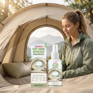 100ml tentstofverfrisser spray voor kampeertextiel met geurneutraliserende werking