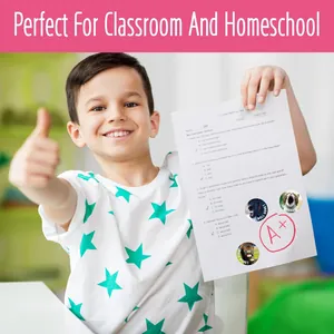 Inspirational animal stickers for teachers rewarding students in classroom