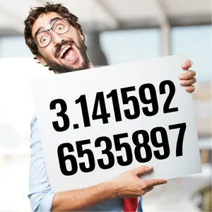 Premium large 3 inch waterproof vinyl number stickers for mailbox identification tags