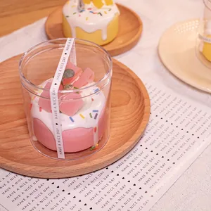 Adesivi decorativi sigillanti HAVE A NICE DAY per confezioni da pasticceria e torte