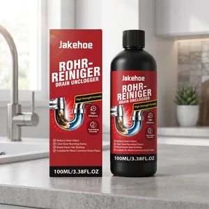 JAKEHOE Krachtige Vloeibare Ontstopper Voor Keuken Badkamer Gootsteen Pijp Haar Vet Verstopping Verwijderaar Geurverdrijver