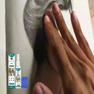 Detaillierte Demonstration der Verwendung von JUE FISH Fotoreinigungsspray für Porträts