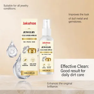 Effective jewelry cleaner spray for polishing gemstones and restoring metal brilliance