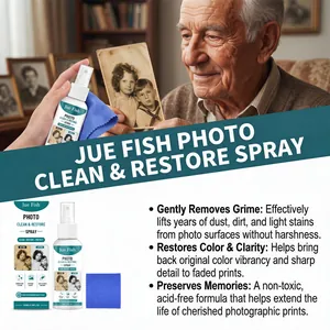Jue Fish Foto Reinigungs- und Restaurierungsspray zeigt Vorteile für alte Fotografien