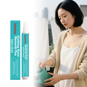 JAKEHOE Stylo Détachant Portable pour Vêtements Élimination Instantanée des Taches de Graisse Nourriture Maquillage Soin Doux des Tissus