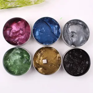 Set professionale di sei colori di pasta magnetica giocattolo antistress in barattoli