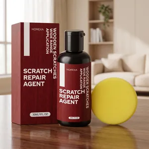 Professional Wood Scratch Repair Agent Kit For Furniture Floor Polish Nourishing Brightening Liquid And Cleaning Sponge