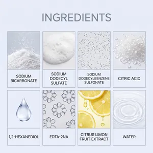 Detailed overview of natural ingredients for eco-friendly dishwasher cleaning tablets.