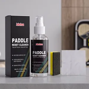 JAKEHOE professional paddle cleaner kit with 60ml spray, sponge and cleaning cloth.