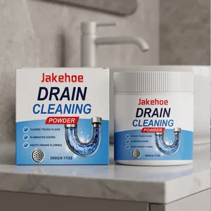 Jakehoe kraftvolles Abflussreiniger-Pulver für Küchen- und Badrohre effektive Reinigung