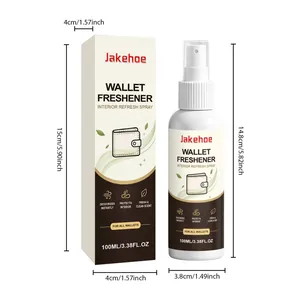 Λεπτομέρεια σπρέι ανανέωσης πορτοφολιού Jakehoe με διαστάσεις 100ml 3.38fl.oz