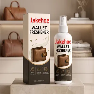 100ml Jakehoe wallet freshener spray for leather maintenance and odor removal