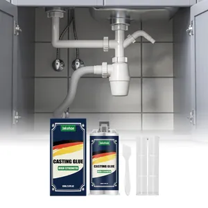 Jakehoe high strength casting glue kit for professional metal and PVC pipe adhesive repair