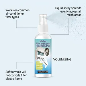 JAKEHOE air conditioner renewal spray for mesh filter cleaning and fresh indoor air