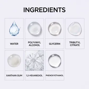 Liste détaillée des ingrédients de l'adhésif transparent pour mosaïque avec PVA