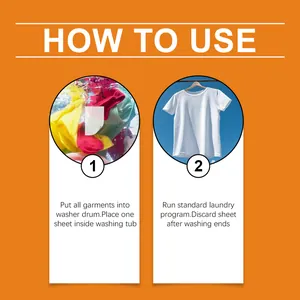 Detailed step-by-step instructions on how to use laundry color catcher sheets effectively