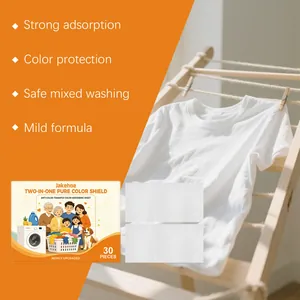 Jakehoe color-absorbing sheets for safe mixed washing and laundry color protection