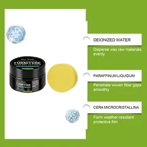 Ingredient analysis of Jue Fish outdoor furniture resin renewal cleaner with sponge.