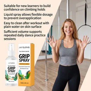 Detaillierte Ansicht des JAYSUING Grip Sprays für Poledance, Luftreifentraining und Sport