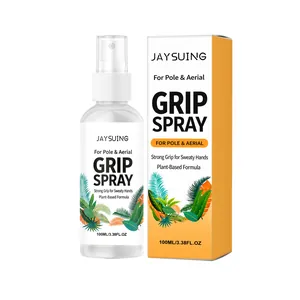 JAYSUING spray antiscivolo per pole e danza aerea, formula vegetale da 100ml per mani sudate